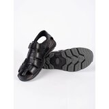 Shelvt Men's Black Sandals | Eponuda.ba