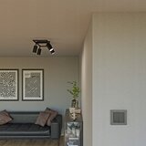  Plafonsko spot svetlo 4xGU10/30W/230V crno | Eponuda.com