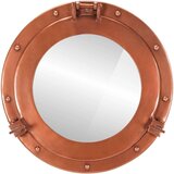  Zidno ogledalo Ø 38 cm od aluminija i stakla | shoptok.hr