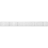  Gabion s žicom debljine 3,5 mm i mrežom 5x5 cm 550x20x50 cm | shoptok.hr