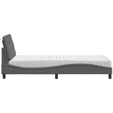  Krevet s madracem tamnosivi 90x200 cm od tkanine | shoptok.hr