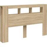  LED uzglavlje boja hrasta sonome 160 x 18,5 x 103,5 cm | Eponuda.com