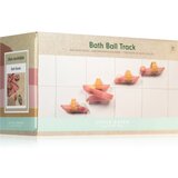 Little Dutch® Bath Ball Track Pink staza za loptice za u kadu 10 m+ 8 kom | shoptok.hr