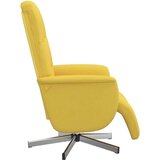  Naslonjač od tkanine s osloncem za noge svjetložuti | shoptok.hr