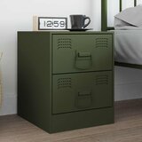  Ručke za ormariće 2 pcs Maslinasto zelena 85 x 45 mm Metal | shoptok.hr