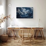  Slika - Astronomical Wonders: Clouds and Stars in Harmonious Combination 120x80 | shoptok.hr