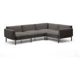 Kave Home Temno siv vrtni modularni kavč 292 cm Sorells &amp;ndash; Slike
