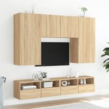  Zidni TV ormarić boja hrasta 80 x 30 x 30 cm konstruirano drvo | shoptok.hr