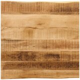 Stolna ploča sa živi rub 60x60x3,8 cm masivno grubo drvo manga | shoptok.hr
