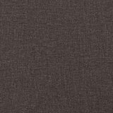  Stolica za ljuljanje 74x90x102 cm tamnosmeđa od tkanine | shoptok.hr