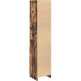  Visoka ploča dimljeni hrast 37,5x35x180 cm izrađeno drvo | shoptok.hr