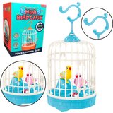 Battery Operated Bird Cage Lights Sounds Blue | shoptok.hr