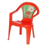 Plastična dječja stolica s Inlea4Fun motivom - crvena | shoptok.hr