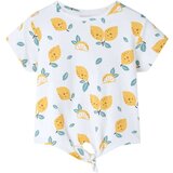  Dječja majica na vezanje prljavo bijela boja 92 | shoptok.hr