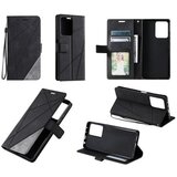 Chameleon Preklopna torbica (WLGO-Lines) za POCO X5 Pro, črna | Shoptok.si
