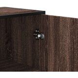vidaXL Visoka ploča smeđi hrast 68x35x139 cm izrađeno drvo | shoptok.hr