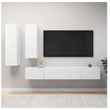  4-dijelni set TV ormarića bijeli od iverice | shoptok.hr