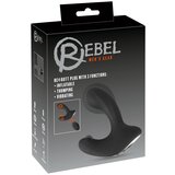 Rebel RC Butt Plug with 3 Functions Black Cene