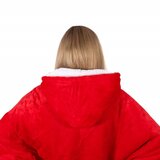 springos mekana oversize majica u obliku deke, crvena | shoptok.hr