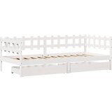  Dnevni krevet s ladicama bez madraca 80x200 cm masivno drvo | shoptok.hr