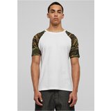 Urban Classics Raglan contrasting t-shirt wht/woodcamo | shoptok.hr