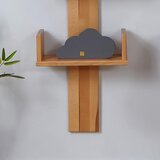 MID.YOU Stenski Regal Pepe, Bukev, Masivno, Naravna | Shoptok.si