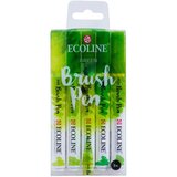  Akvarel olovke Ecoline Brush Pen Green | Set od 5 komada Cene