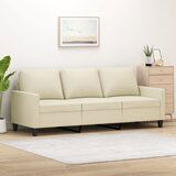 The Living Store Trosed krem 180 cm umetno usnje - Trosed, (21835307) Cene