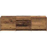 TV ormarić s LED rasvjetom Staro drvo 140 x 34 x 40 cm | Eponuda.com
