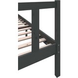  Posteljni okvir siv iz borovine 200x200 cm, (20644172) | Shoptok.si