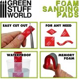 Green Stuff World FOAM Sanding Pads - Grit #280 (pack x10) | Eponuda.com