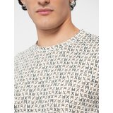 Armani Exchange Majica kremna / ecru / siva | Shoptok.si