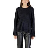 Only Puloverji ONLPETRA LS LOOSE O-NECK CC KNT 15350652 Črna Cene