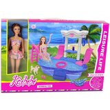  Lutka za igru sa bazenom i rekvizitima za kupanje - 30 cm | shoptok.hr