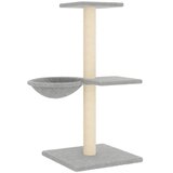  Penjalica za mačke sa stupovima za grebanje svjetlosiva 72 cm | shoptok.hr