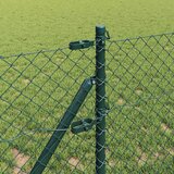  Stup za ogradu Zelena 10 x 0,6 m (40 x 40 mm mreža) Čelik i PVC | shoptok.hr