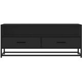TV ormarić crni 100x34,5x40 cm Konstruirano drvo i metal | Eponuda.ba