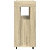 Barska kolica boja hrasta 60x39,5x89 cm od konstruiranog drva | shoptok.hr