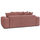 Bobochic Paris Svetlo rožnata sedežna garnitura iz rebrastega žameta 280 cm Voltaire – | Shoptok.si
