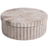 PT LIVING Svetlo rjava dekorativna kamnita škatla za shranjevanje ø 15x6 cm Marble – | Shoptok.si