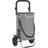Kolica za kupovinu Siva 36,5 x 46,5 x 100,5 cm Oxford tkanina | shoptok.hr