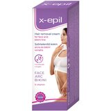 X EPIL - krema za uklanjanje dlačica za lice/bikini zonu (40 ml) X EPIL - krema za uklanjanje dlačica za lice/bikini zonu (40 ml) Slike
