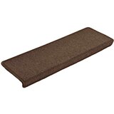 vidaXL Preproge za stopnice 30 kosov 65x21x4 cm rjava | Shoptok.si