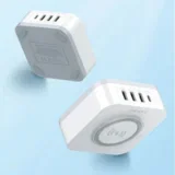 CHARGER 4 PORT (3A1C) 30W 5V 3A WIRELESS 18W 5V 3A AW004 BREZŽIČNI POLNILEC