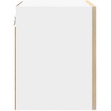 vidaXL Viseča omarica Riga Sonoma hrast in bela 40 x 31 x 40 cm | Shoptok.si