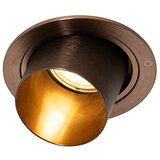 QAZQA Smart Inbouwspot donkerbrons rond kantelbaar incl. Wifi GU10 50mm - Installa | Shoptok.si