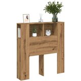 vidaXL Uzglavni ormarić Artisan hrast 100x19x104,5 cm izrađeno drvo Cijene