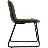 MID.YOU SET STOLOV, kovina, umetna masa, tekstil temno zelena | Shoptok.si