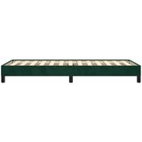  Okvir za krevet bez madraca tamnozeleni 90x190 cm baršunasti | shoptok.hr