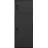 Omara za sedlo antracit 53x53x140 cm jeklo, (21229601)